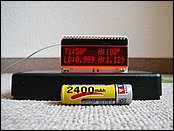 Abgastemperaturanzeige